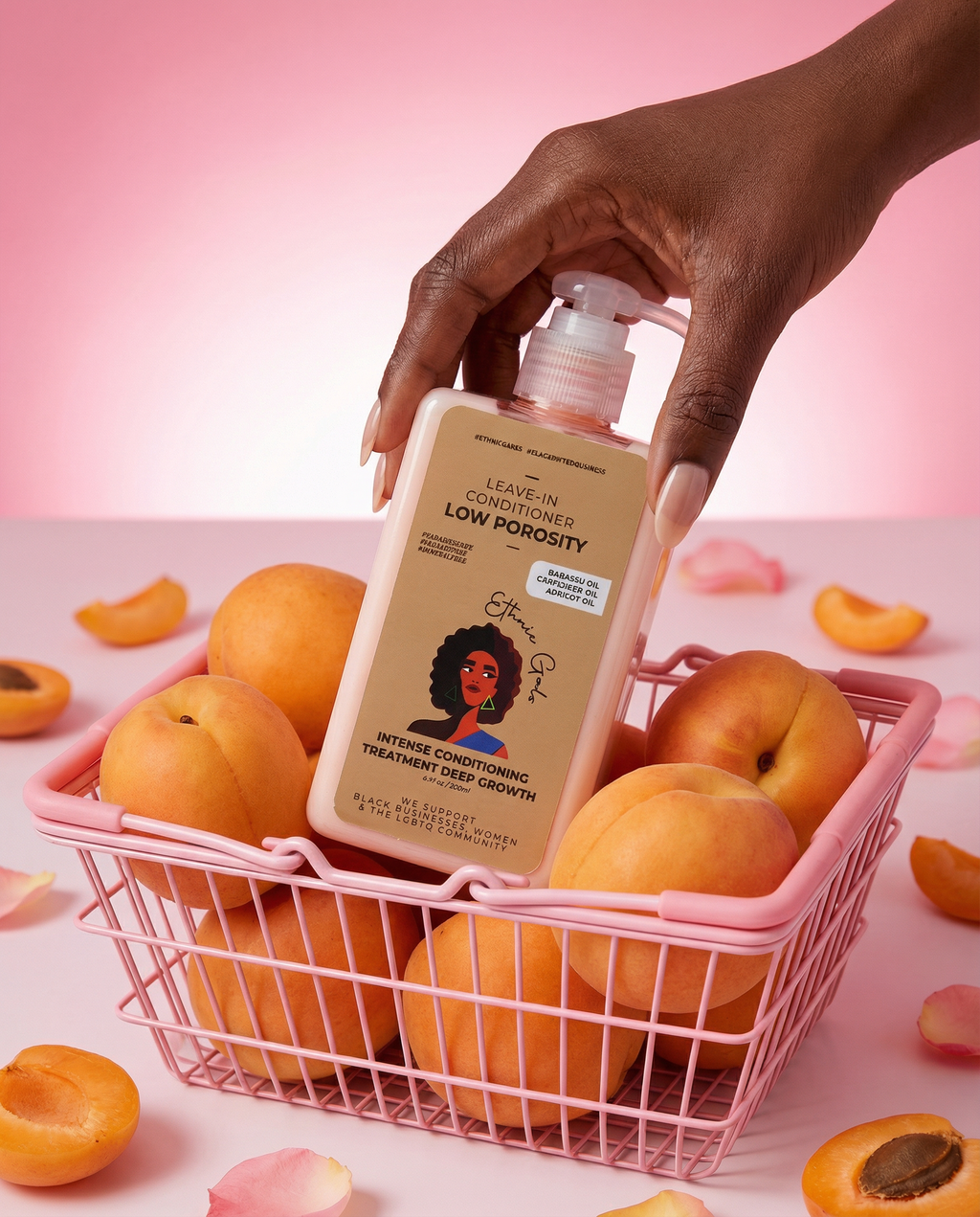 Low Porosity Deep Moisture Leave-In Conditioner