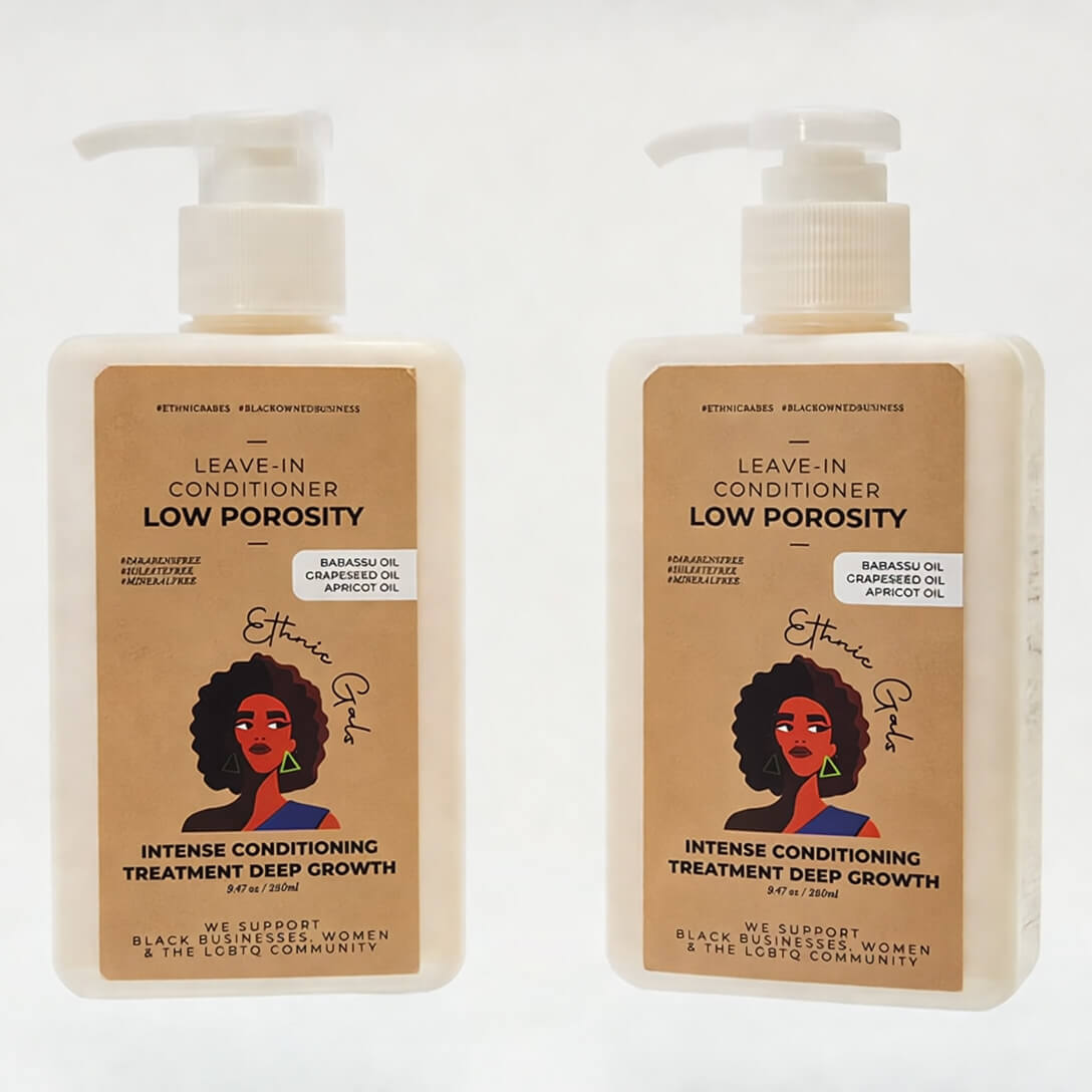 Low Porosity Deep Moisture Leave-In Conditioner